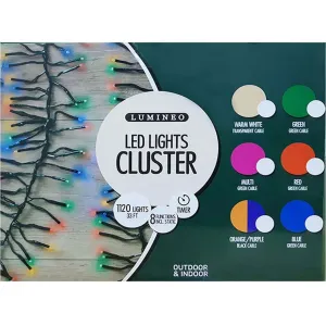 1120Lt Red Cluster Light Set
