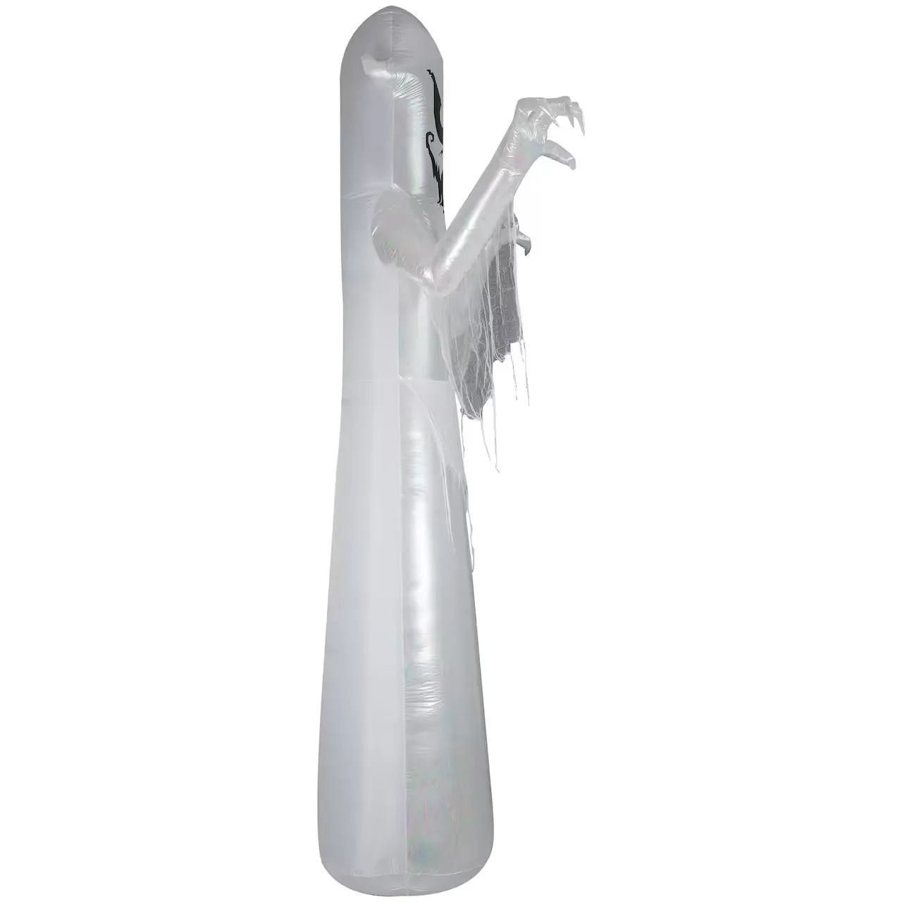 12' Airblown® Spooky Short Circuit Ghost Halloween Inflatable with Flickering LED Lights