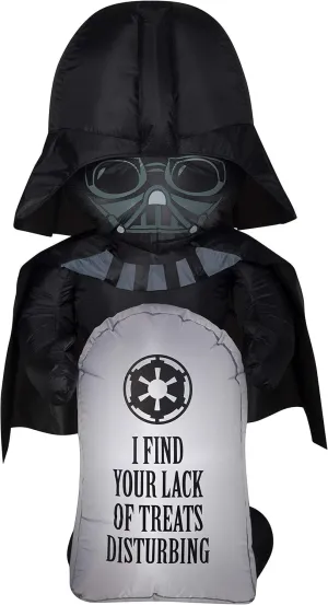 3.5' Airblown® Darth Vader with Tombstone Star Wars Inflatable