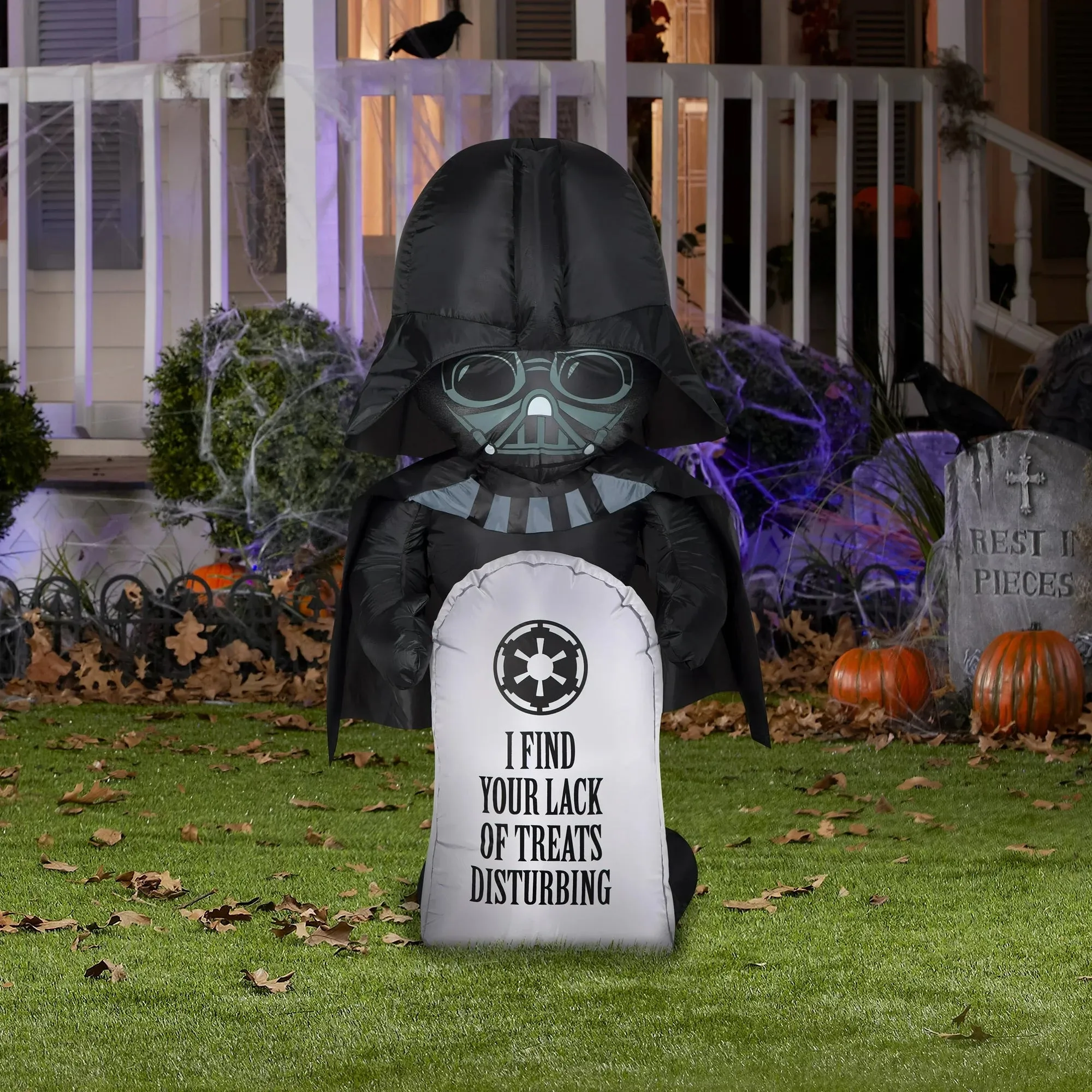 3.5' Airblown® Darth Vader with Tombstone Star Wars Inflatable