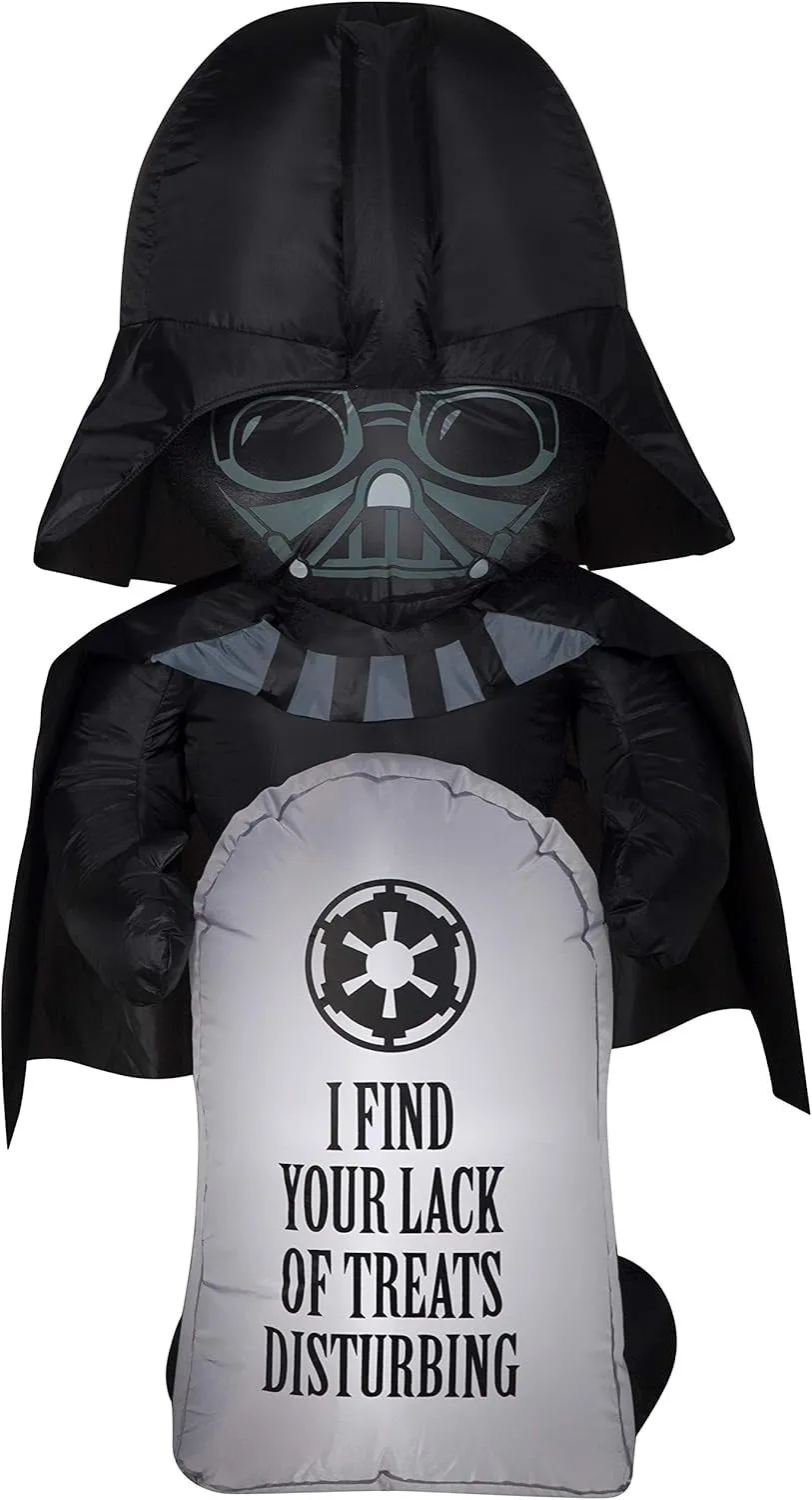 3.5' Airblown® Darth Vader with Tombstone Star Wars Inflatable