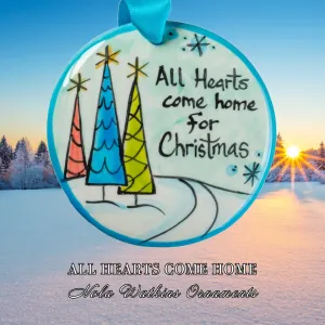 All Hearts Come Home For Christmas Blue