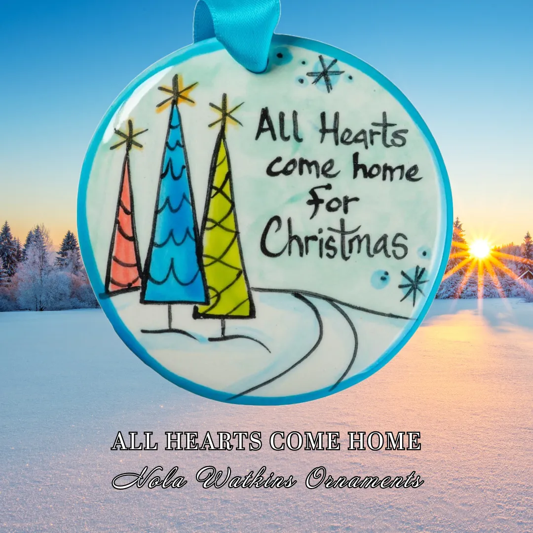 All Hearts Come Home For Christmas Blue