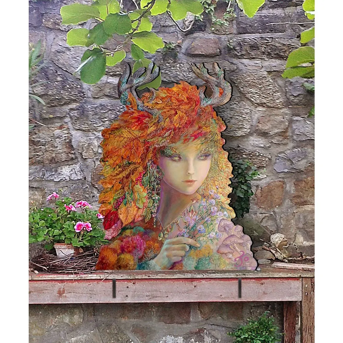 Autumn Halloween Outdoor Décor by Josephine Wall - Thanksgiving Halloween Décor - 845611F-JW