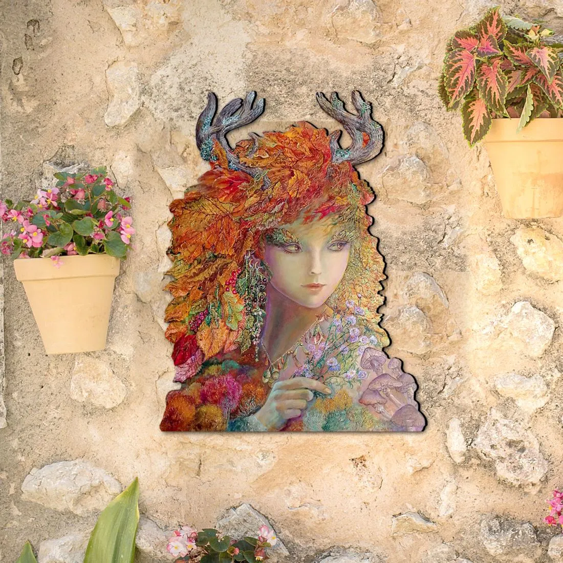 Autumn Halloween Outdoor Décor by Josephine Wall - Thanksgiving Halloween Décor - 845611F-JW