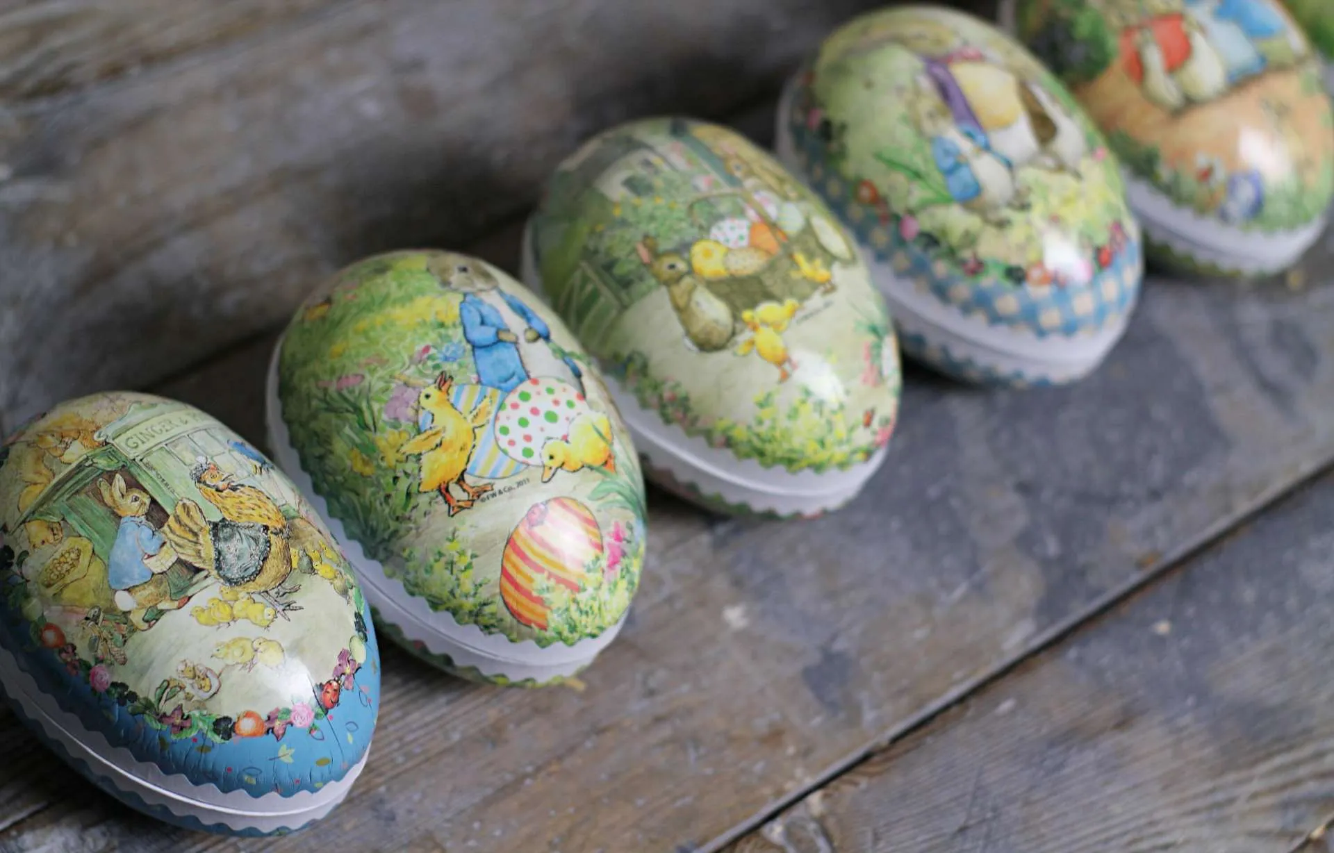 Beatrix Potter Fillable Easter Egg