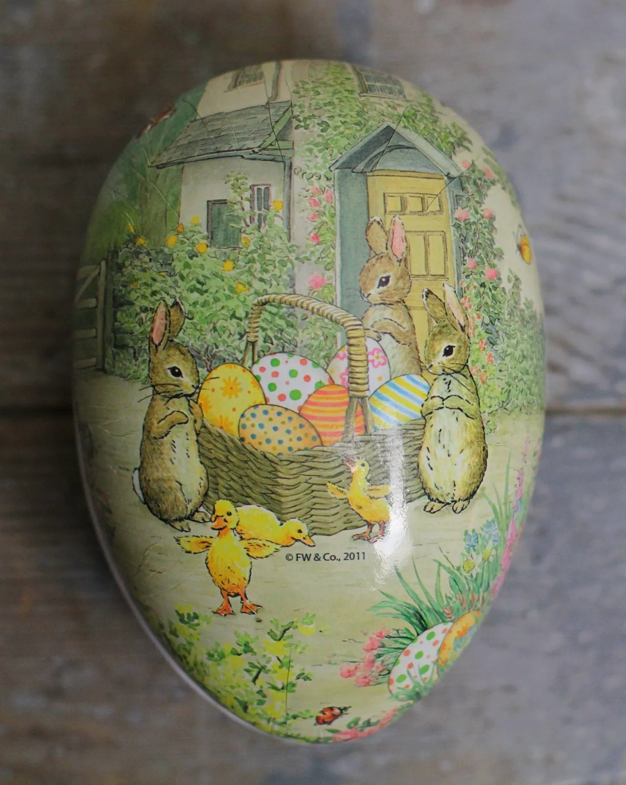 Beatrix Potter Fillable Easter Egg