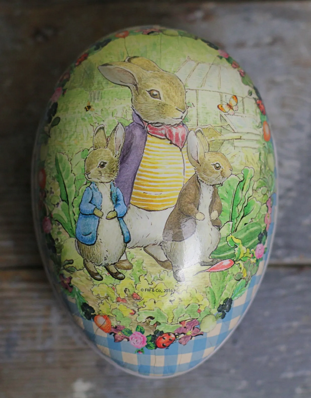 Beatrix Potter Fillable Easter Egg