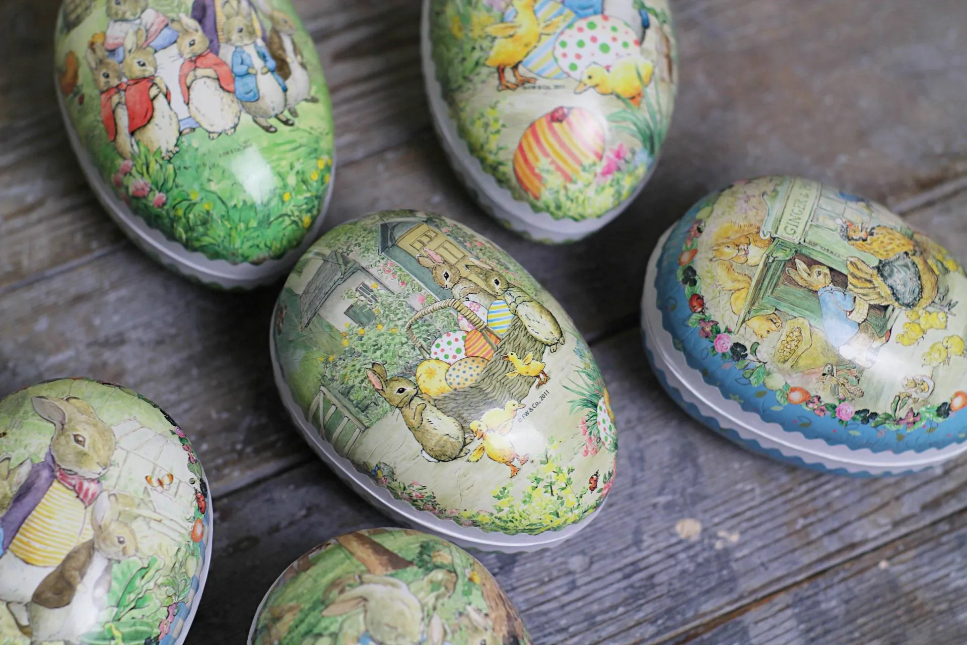 Beatrix Potter Fillable Easter Egg