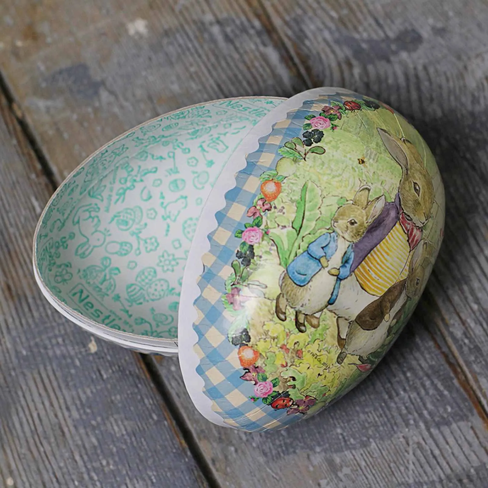 Beatrix Potter Fillable Easter Egg