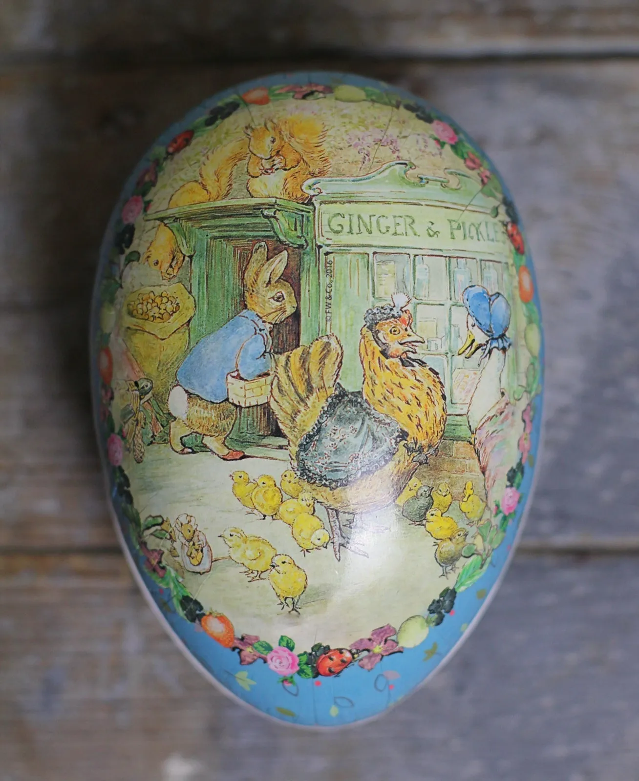 Beatrix Potter Fillable Easter Egg