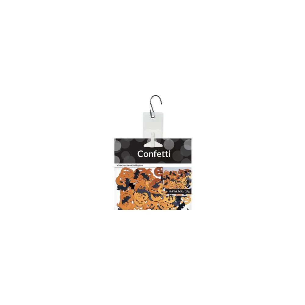 Bulk Bats and Pumpkin Confetti (12 Packages Per Case)