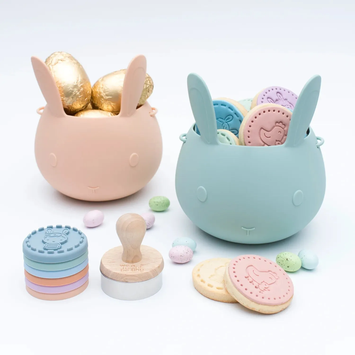Bunny Basket - Blush