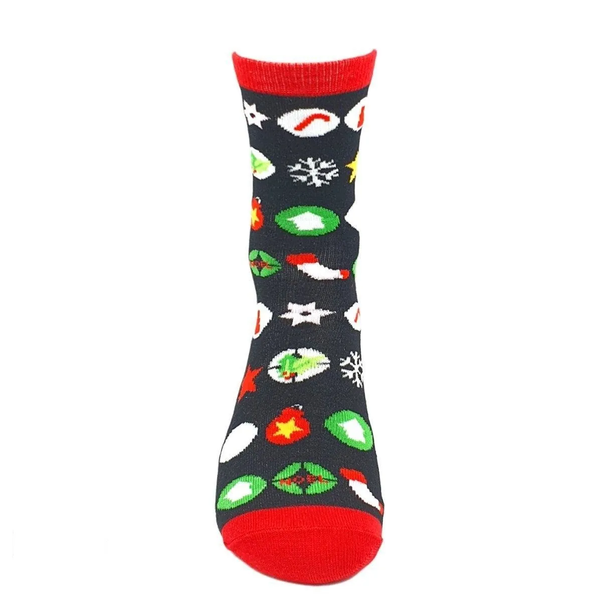 Christmas Socks Xmas Ornaments | Black