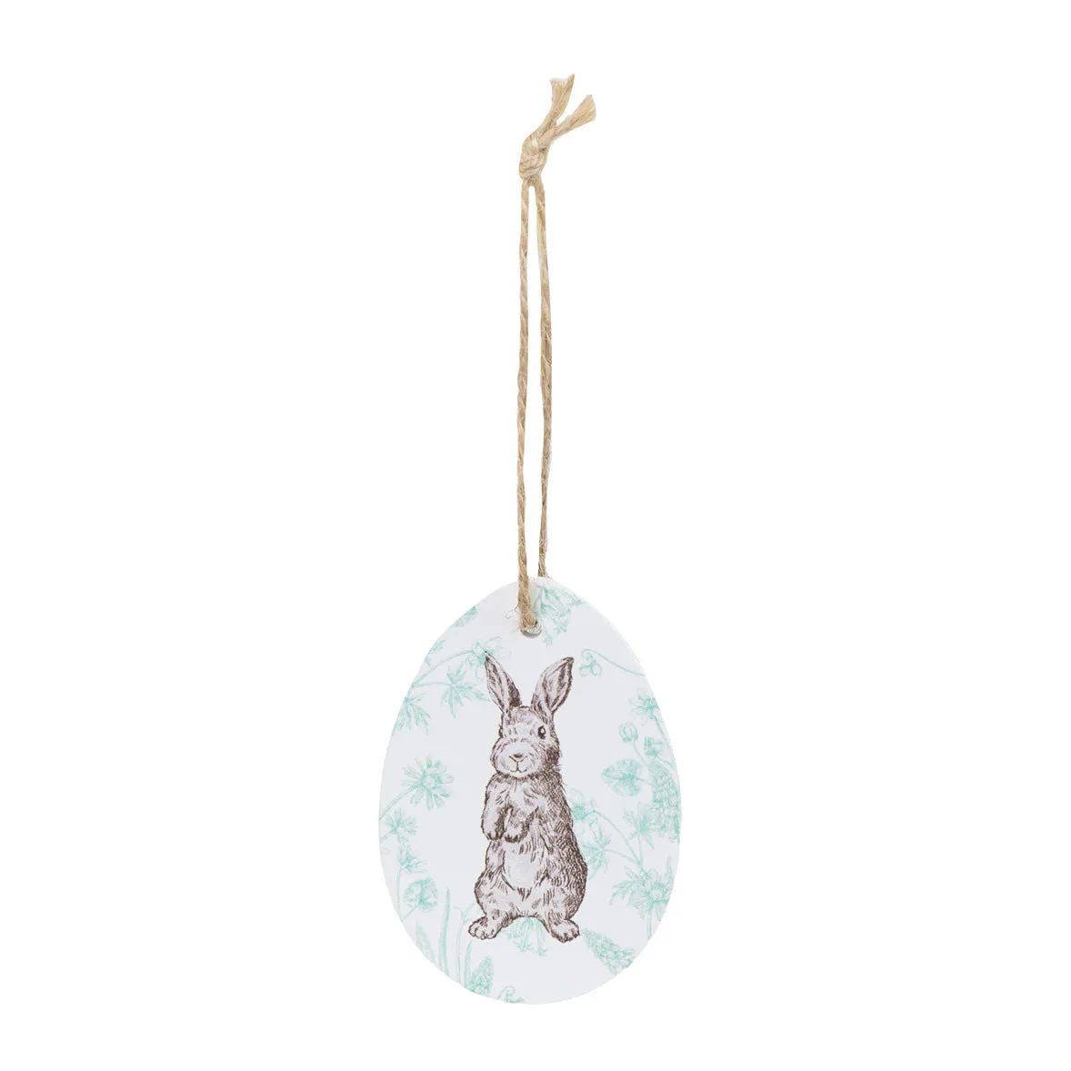 Easter Egg Wooden Hanging Decorations - 3 Pack