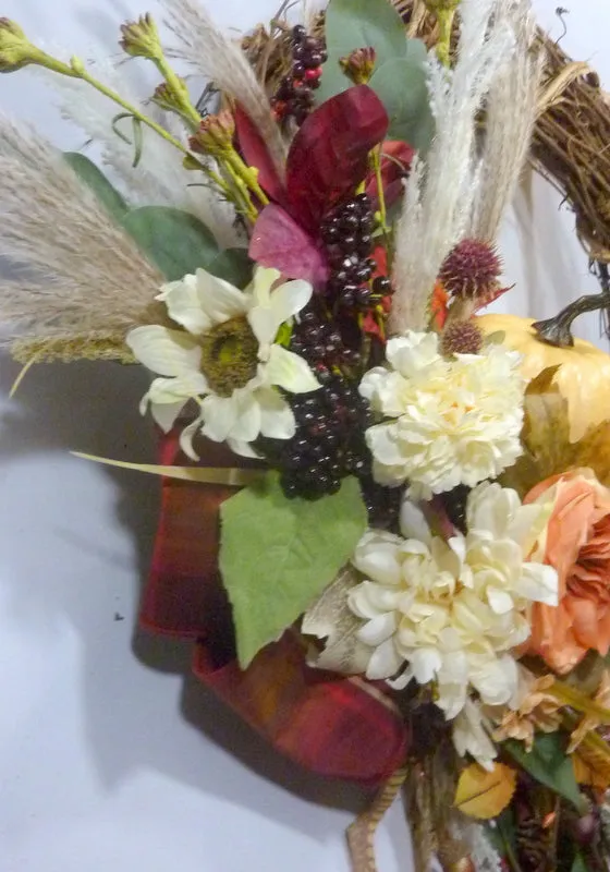 Fall wreaths, Thanksgiving wreath