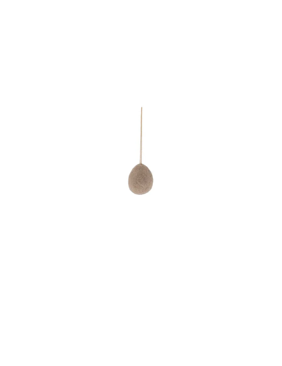 Felted Hanging Egg Decoration | Various | by Storefactory