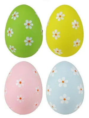 Flower Easter Eggs, Bag of 6