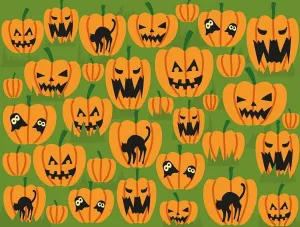 Halloween Pumpkin - Impuzzible No.15 - 1000 Piece Jigsaw Puzzle
