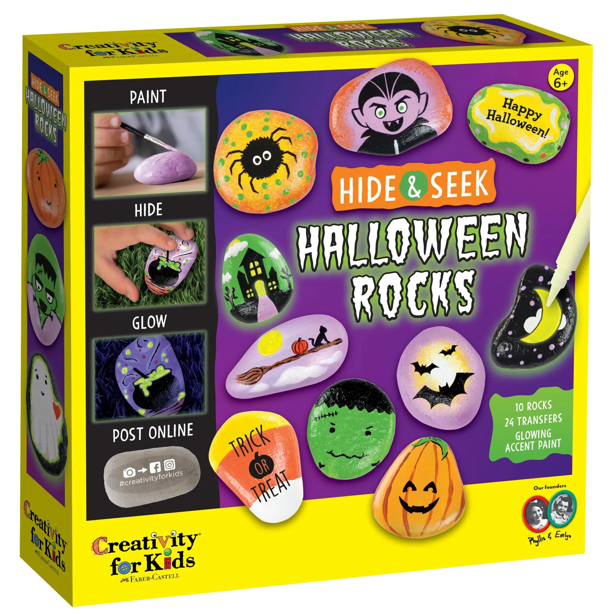 Halloween Rocks Painting