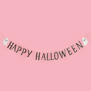 Happy Halloween Party Ghost Bunting