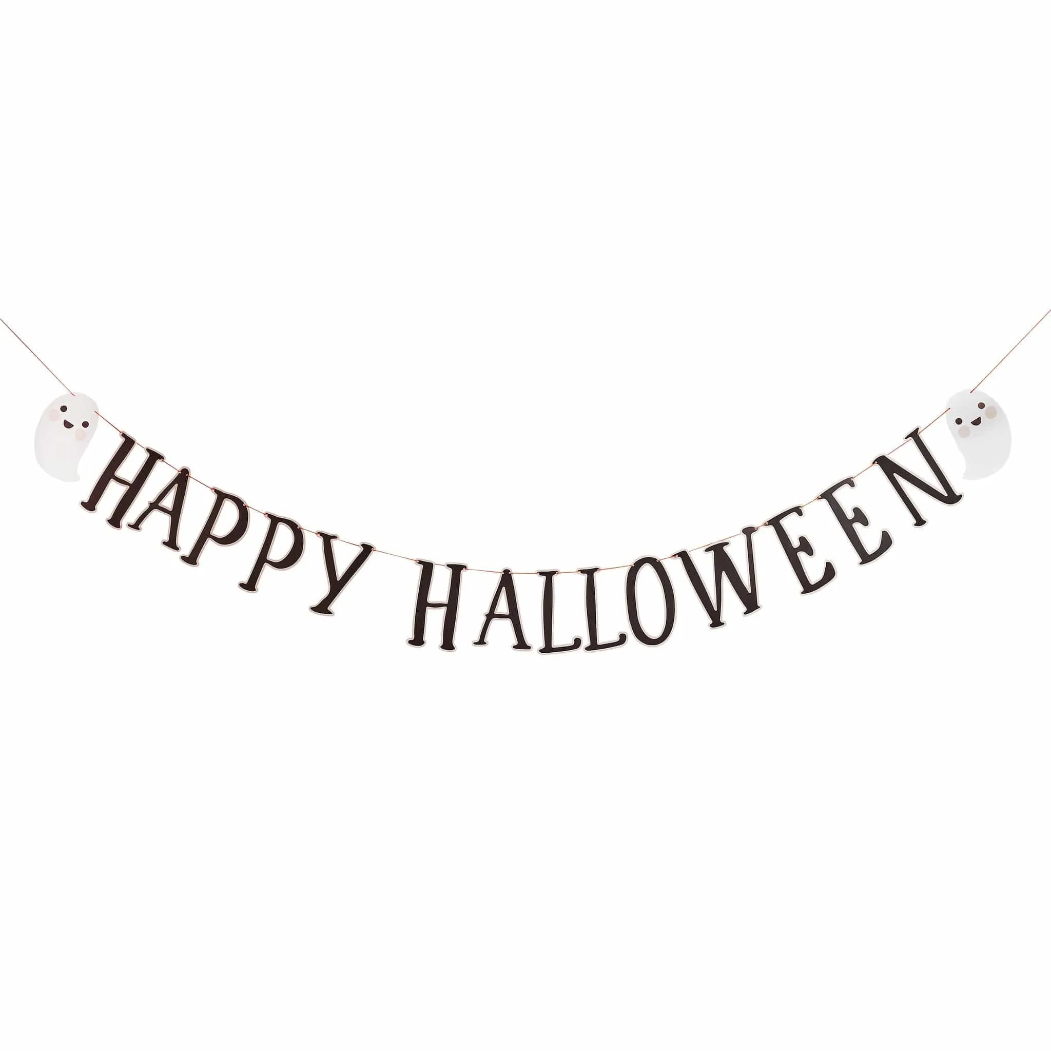 Happy Halloween Party Ghost Bunting