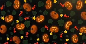 Pumpkins Aglow Halloween Top
