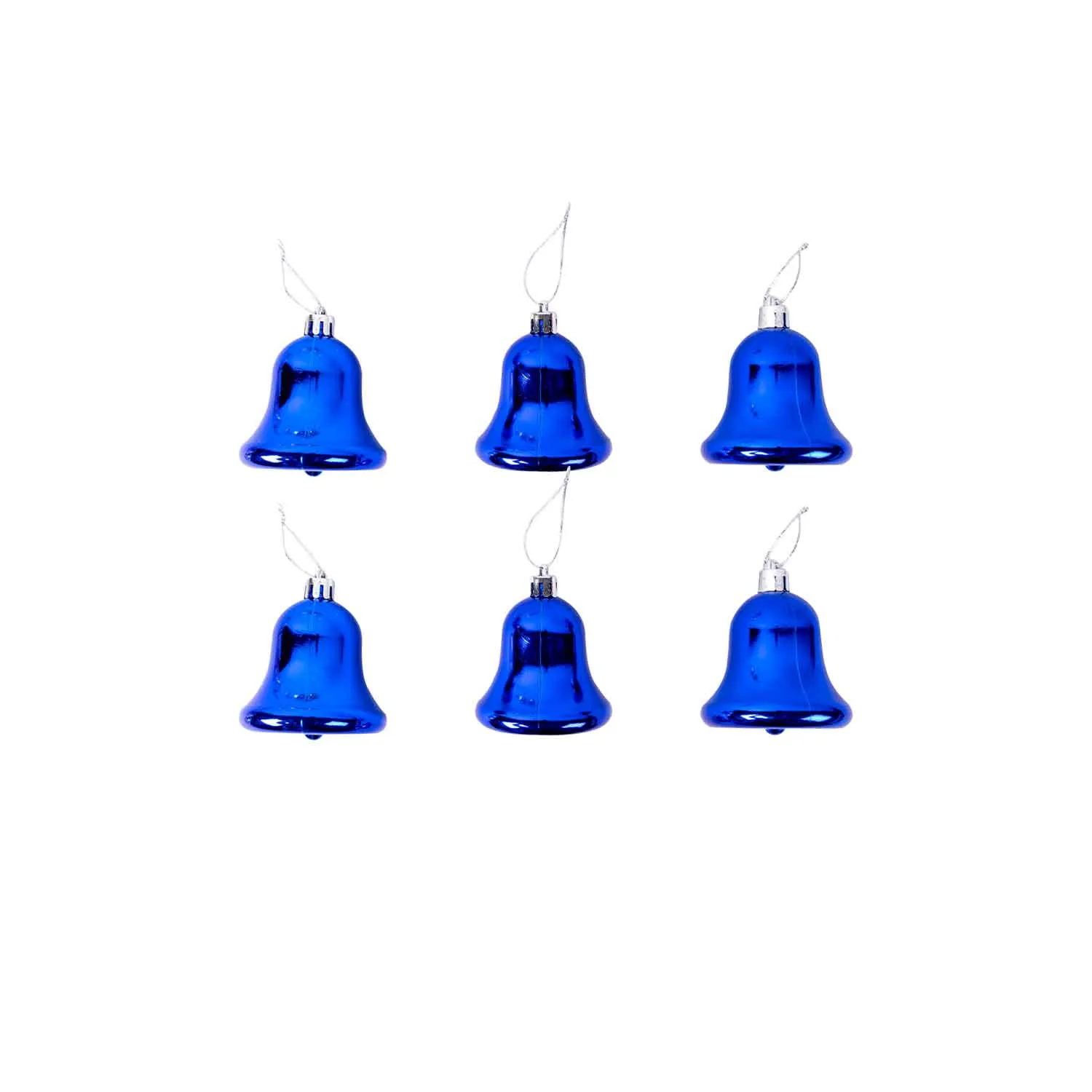 Set of 6 Christmas Hanging Ornaments