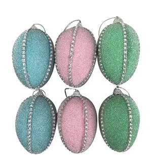 Shimmer Rhinestone Easter Eggs, Bag of 6