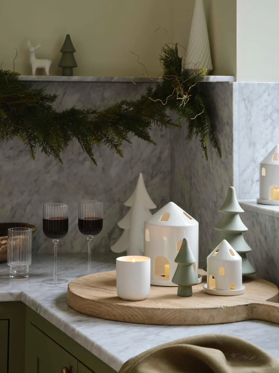 Silhouette Ceramic Tree