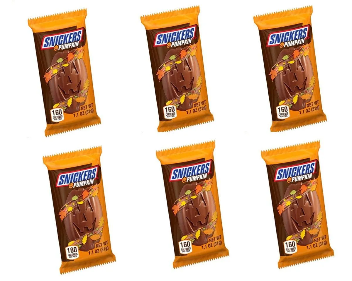 Snickers Halloween Pumpkins